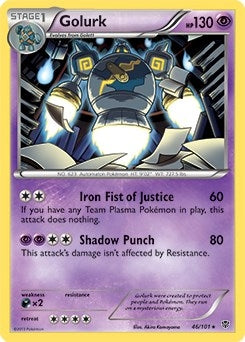 Image for Golurk - 46/101 (BW Plasma Blast) (046/101) (Deck Exclusives) - Pokemon