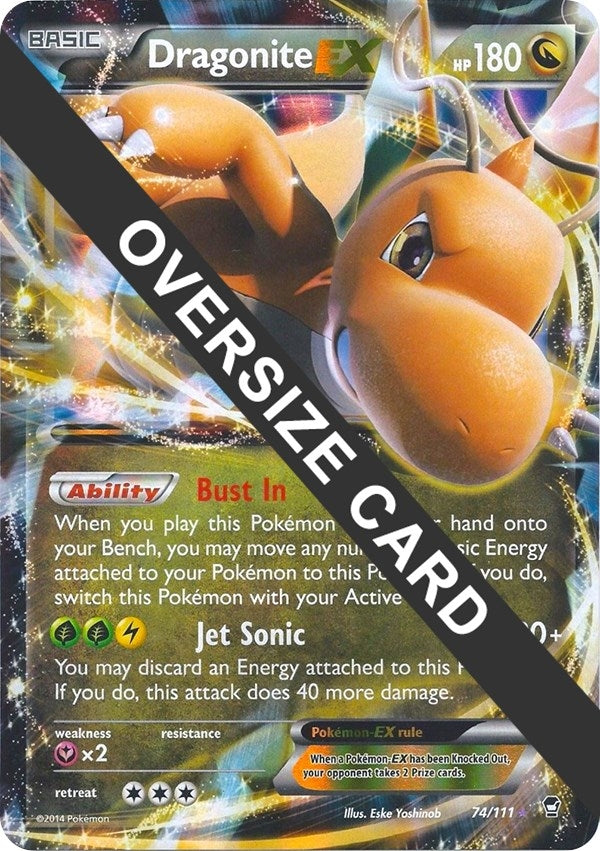 Image for Dragonite EX (074/111) (Jumbo Cards) - Pokemon