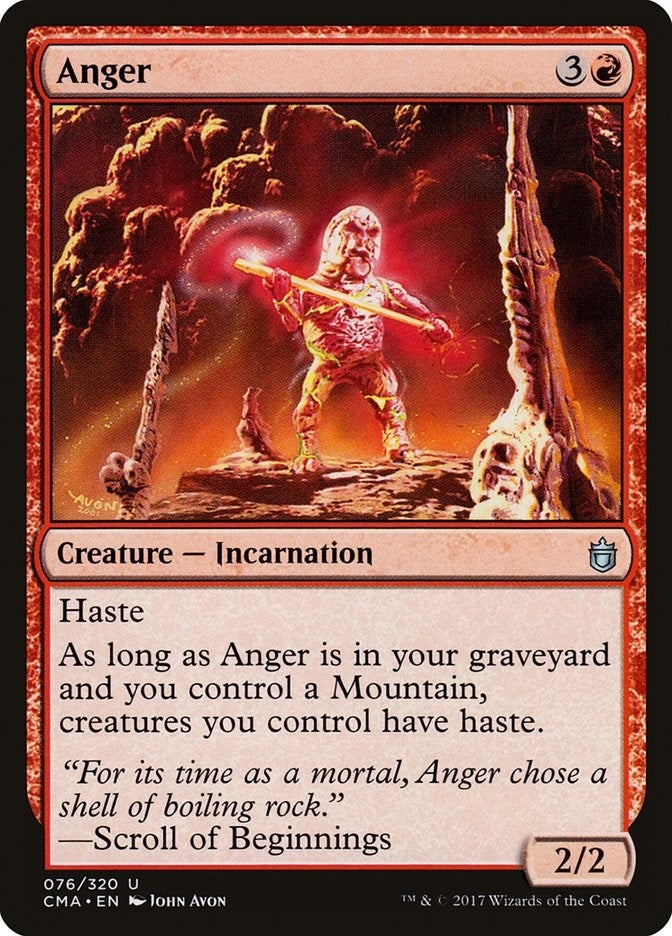 Anger (76) (Commander Anthology)