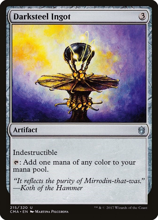 Darksteel Ingot (215) (Commander Anthology)