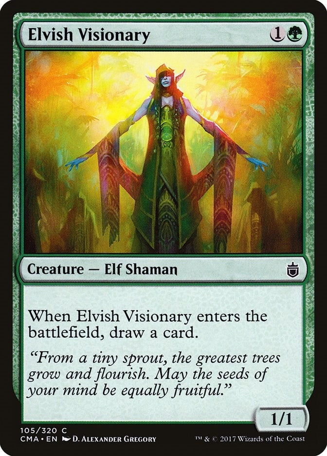 Elvish Visionary (105) (Commander Anthology)