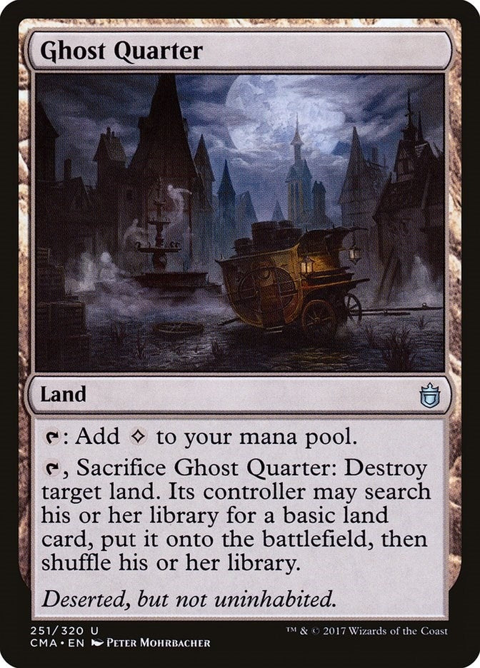 Ghost Quarter (251) (Commander Anthology)