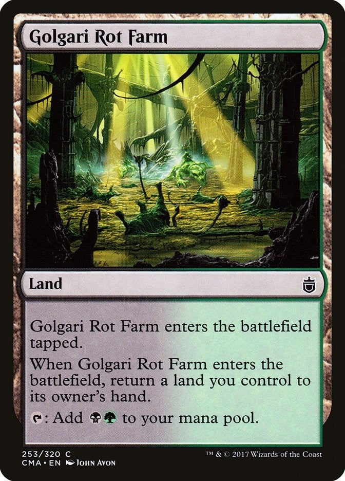 Golgari Rot Farm (253) (Commander Anthology)