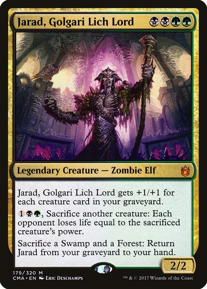 Jarad, Golgari Lich Lord (179) (Commander Anthology)
