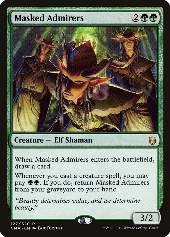 Masked Admirers (127) (Commander Anthology)