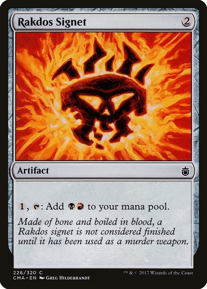 Rakdos Signet (226) (Commander Anthology)