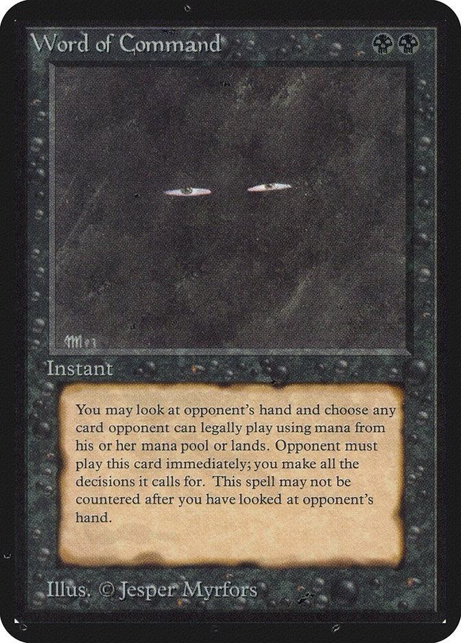 Word of Command (Alpha Edition)