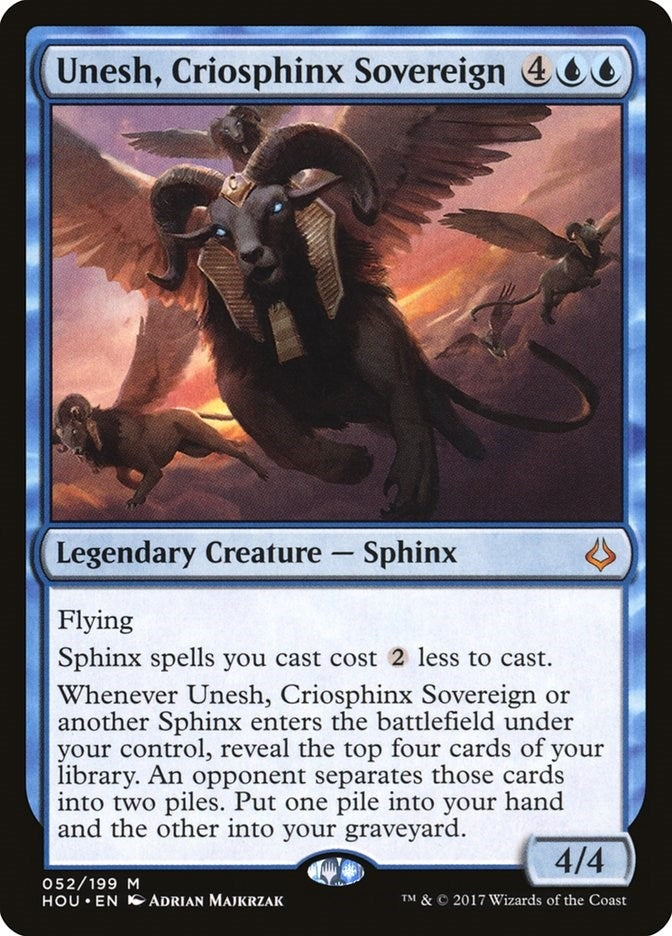 Image for Unesh, Criosphinx Sovereign (52) - Magic: The Gathering