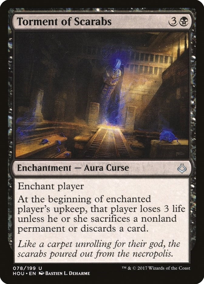 Image for Torment of Scarabs (78) - Magic: The Gathering