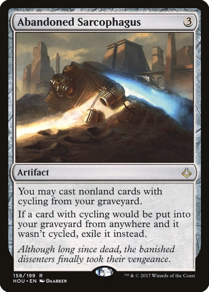 Abandoned Sarcophagus (158) (Hour of Devastation)