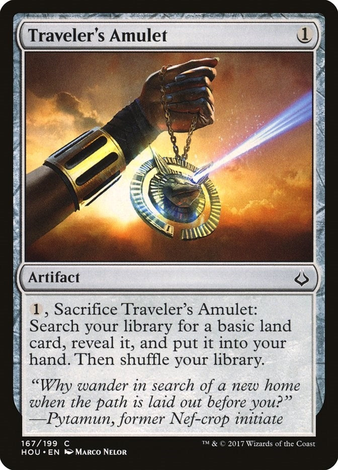Image for Traveler's Amulet (167) - Magic: The Gathering