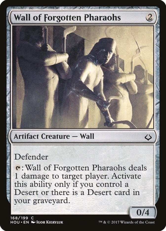 Image for Wall of Forgotten Pharaohs (168) - Magic: The Gathering