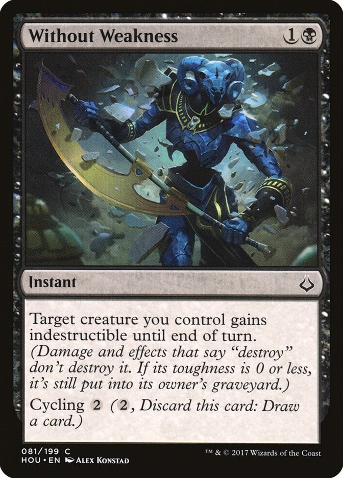 Image for Without Weakness (81) - Magic: The Gathering
