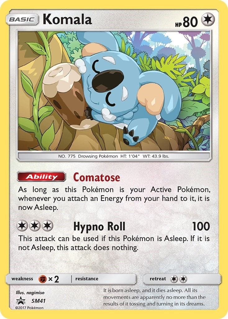 Image for Komala - SM41 (SM41) (SM Promos) - Pokemon