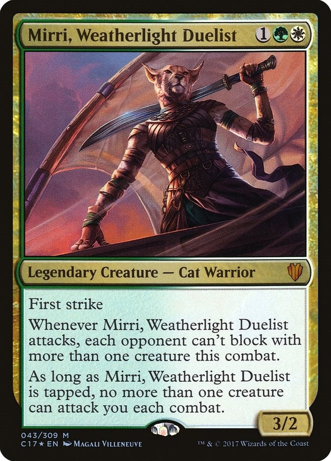Mirri, Weatherlight Duelist (43) (Commander 2017)