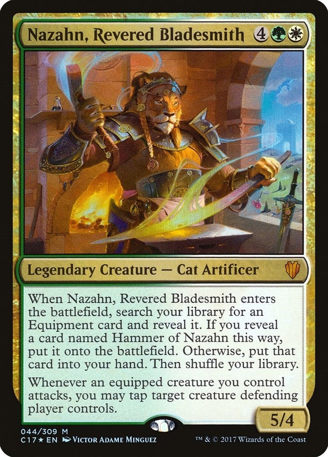 Nazahn, Revered Bladesmith (44) (Commander 2017)
