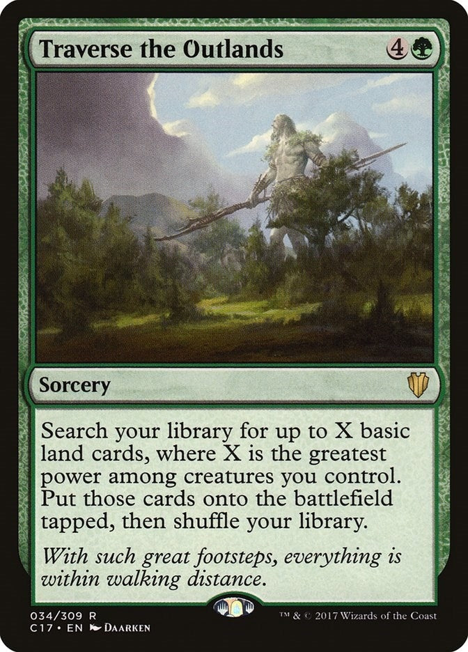 Image for Traverse the Outlands (34) - Magic: The Gathering