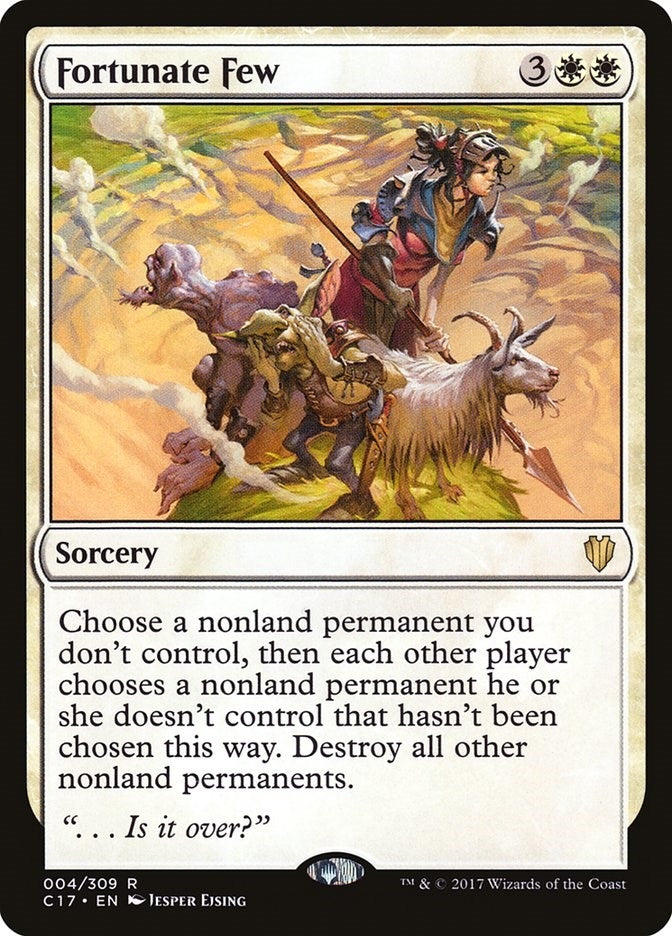 Fortunate Few (4) (Commander 2017)