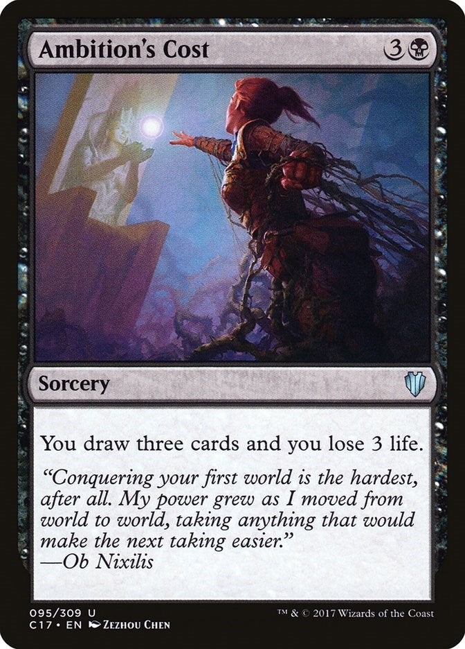Ambition's Cost (95) (Commander 2017)