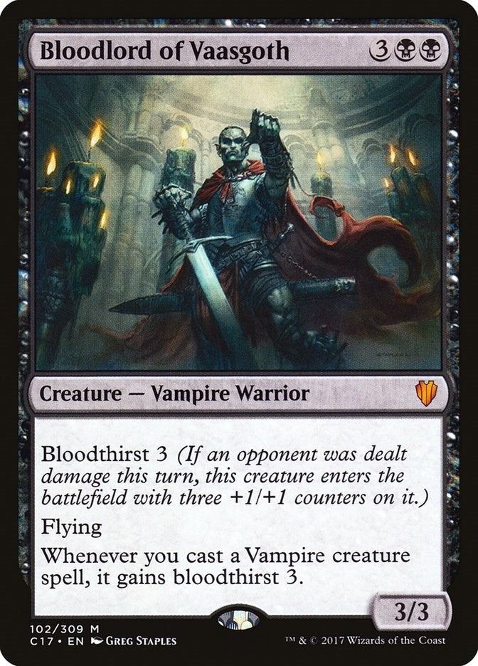 Bloodlord of Vaasgoth (102) (Commander 2017)