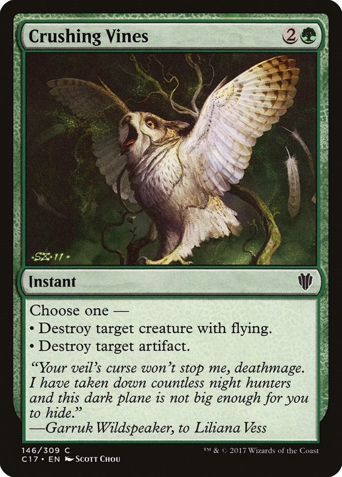 Crushing Vines (146) (Commander 2017)