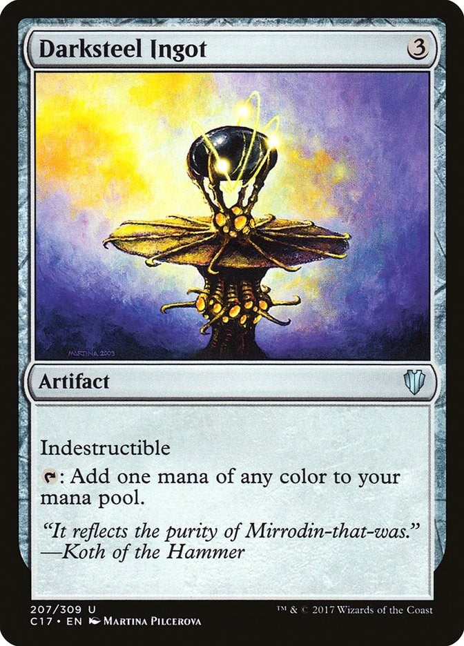Darksteel Ingot (207) (Commander 2017)