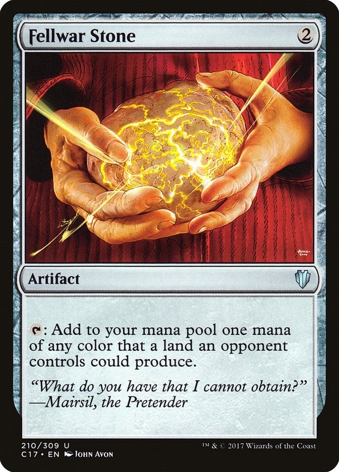 Fellwar Stone (210) (Commander 2017)