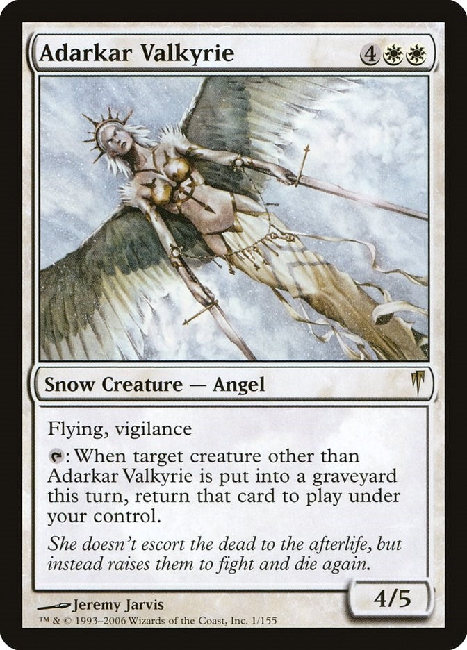 Adarkar Valkyrie (1) (Coldsnap)