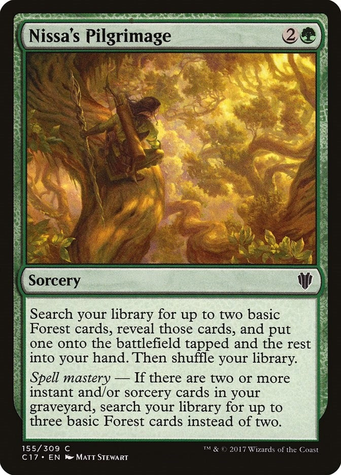 Nissa's Pilgrimage (155) (Commander 2017)