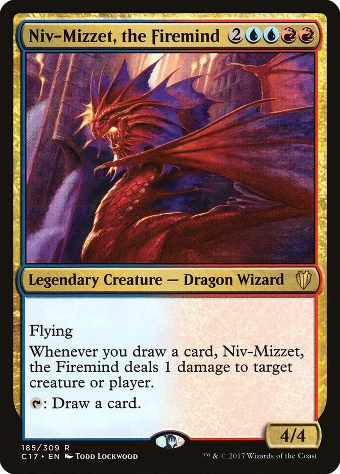 Niv-Mizzet, the Firemind (185) (Commander 2017)