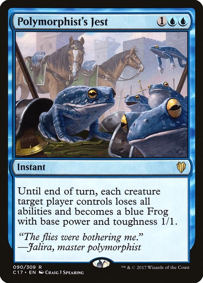 Polymorphist's Jest (90) (Commander 2017)