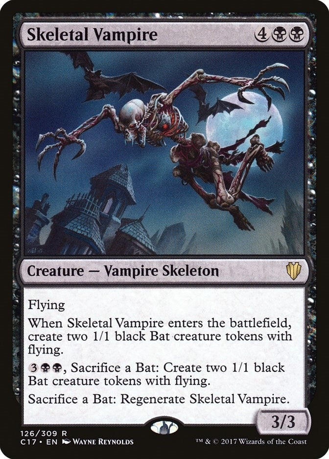 Skeletal Vampire (126) (Commander 2017)