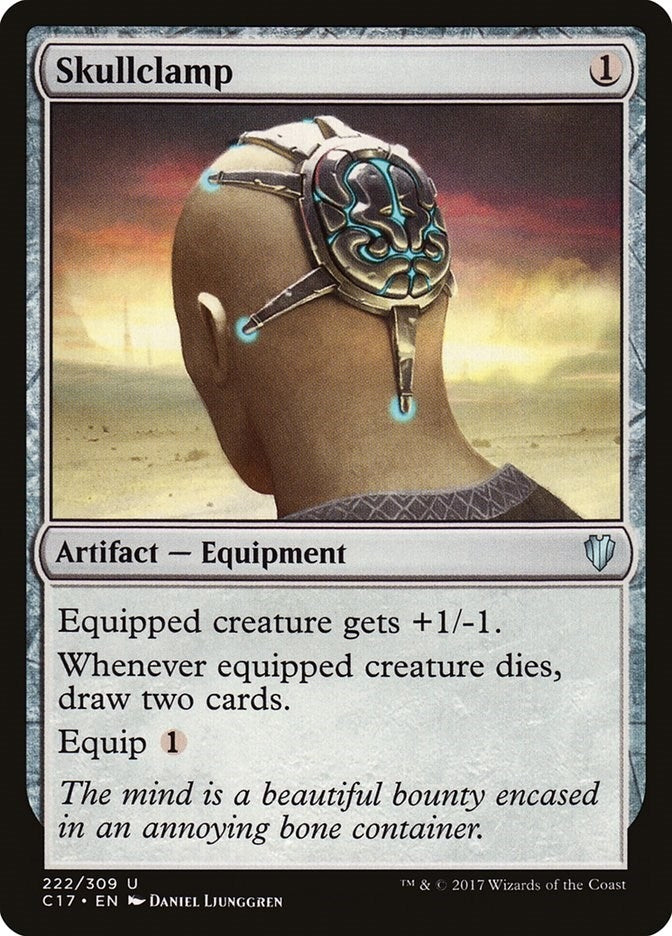 Skullclamp (222) (Commander 2017)