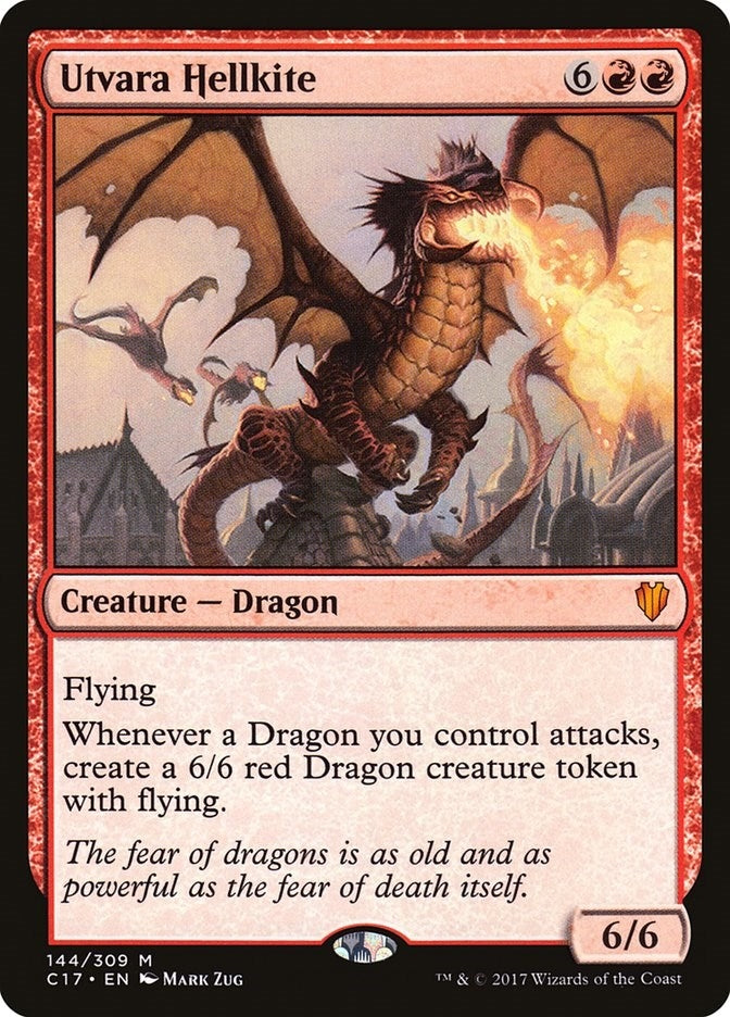 Image for Utvara Hellkite (144) - Magic: The Gathering
