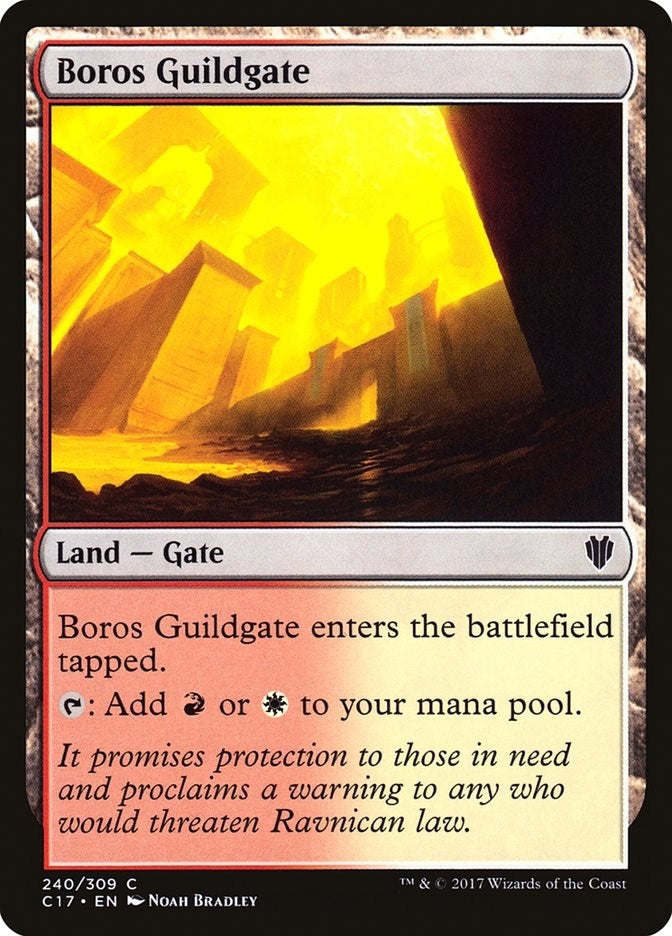Boros Guildgate (240) (Commander 2017)