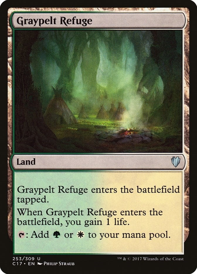 Graypelt Refuge (253) (Commander 2017)