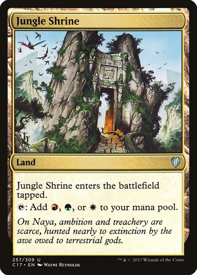 Jungle Shrine (257) (Commander 2017)