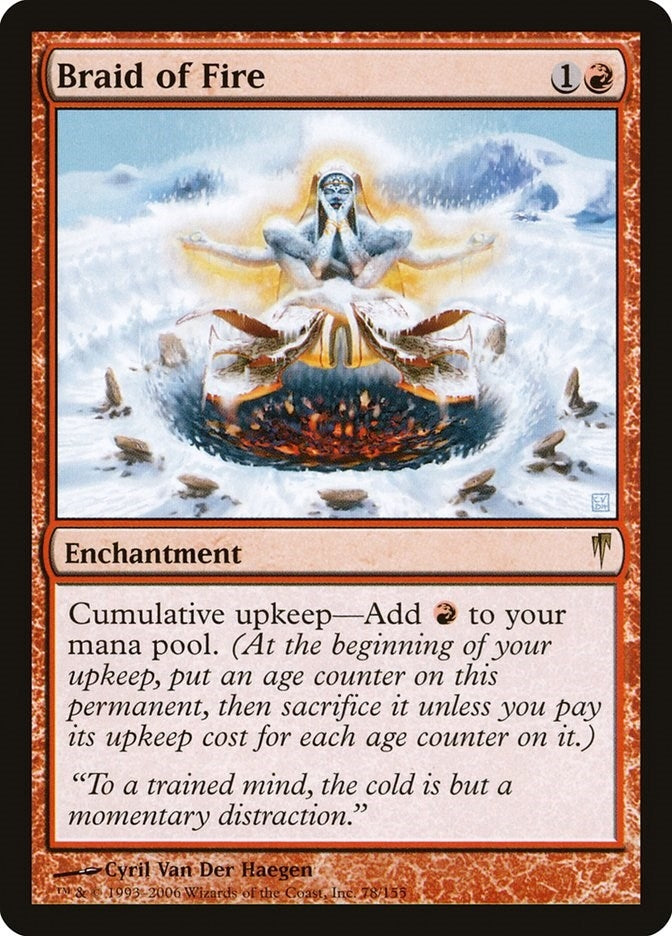 Image for Braid of Fire (78) (Coldsnap) - Magic: The Gathering