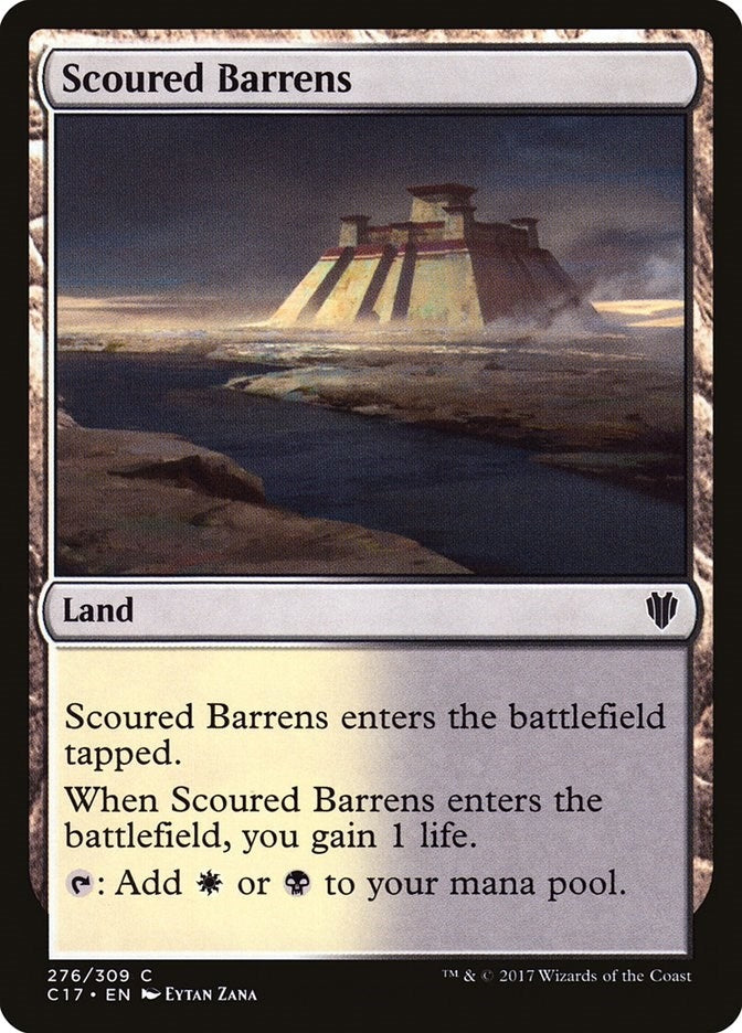 Scoured Barrens (276) (Commander 2017)