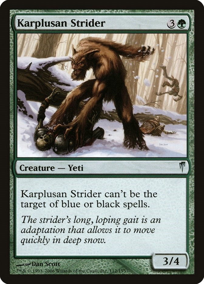 Karplusan Strider (112) (Coldsnap)