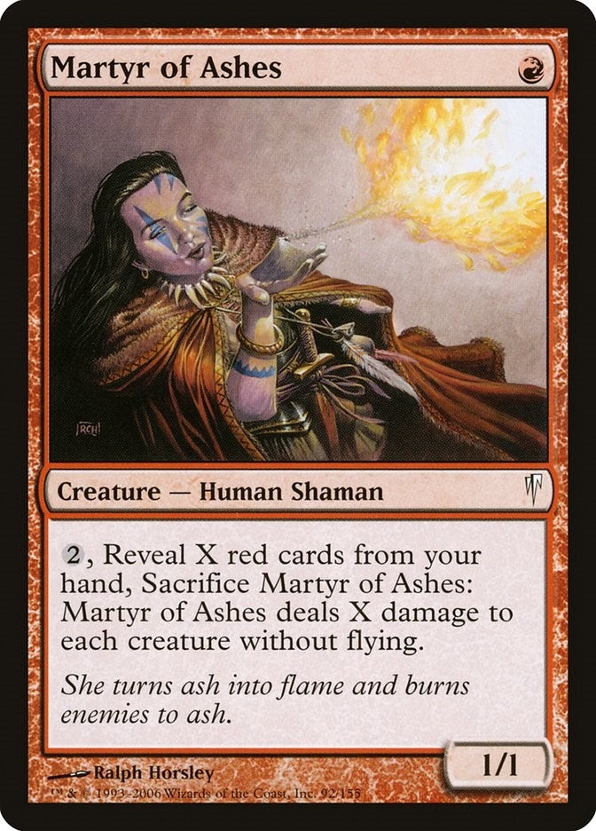 Martyr of Ashes (92) (Coldsnap)