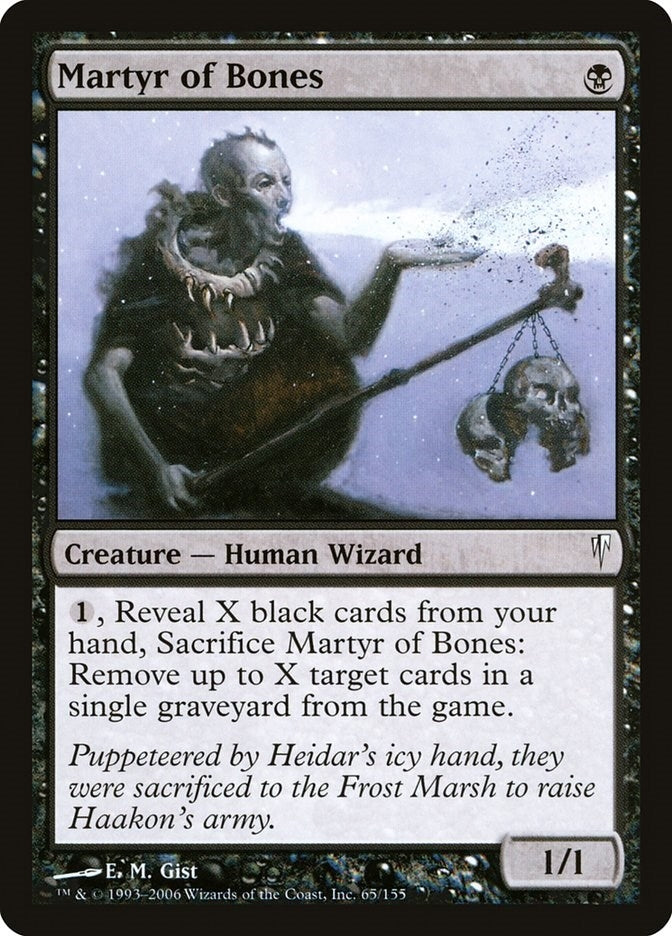 Martyr of Bones (65) (Coldsnap)