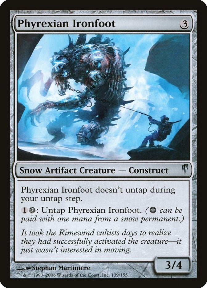 Phyrexian Ironfoot (139) (Coldsnap)