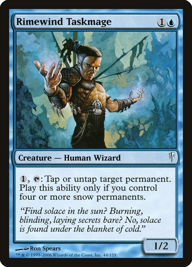 Rimewind Taskmage (44) (Coldsnap)
