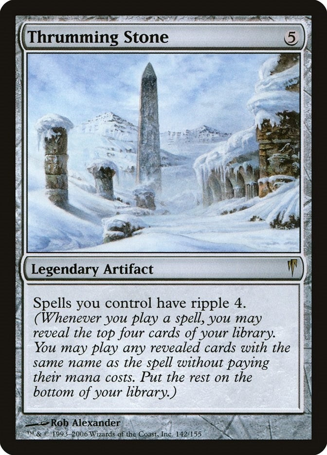 Thrumming Stone (142) (Coldsnap)