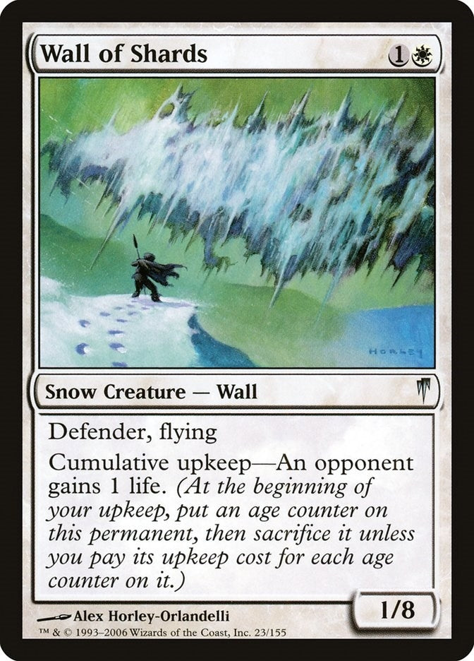Wall of Shards (23) (Coldsnap)