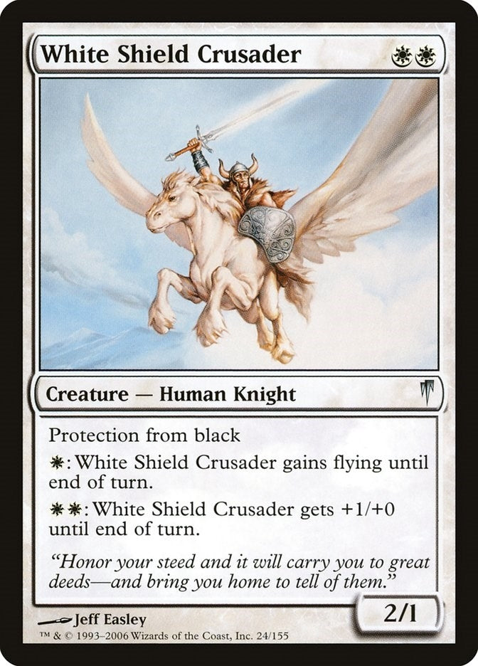 White Shield Crusader (24) (Coldsnap)