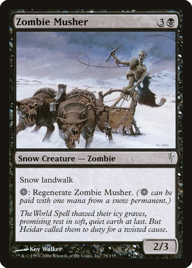 Zombie Musher (75) (Coldsnap)