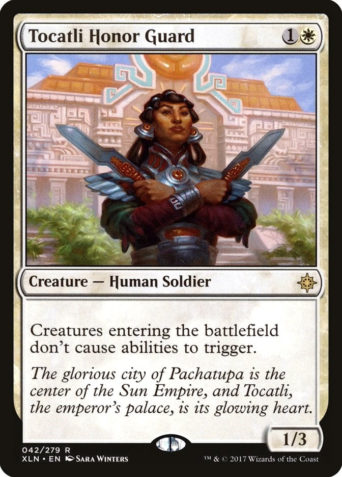 Image for Tocatli Honor Guard (42) - Magic: The Gathering