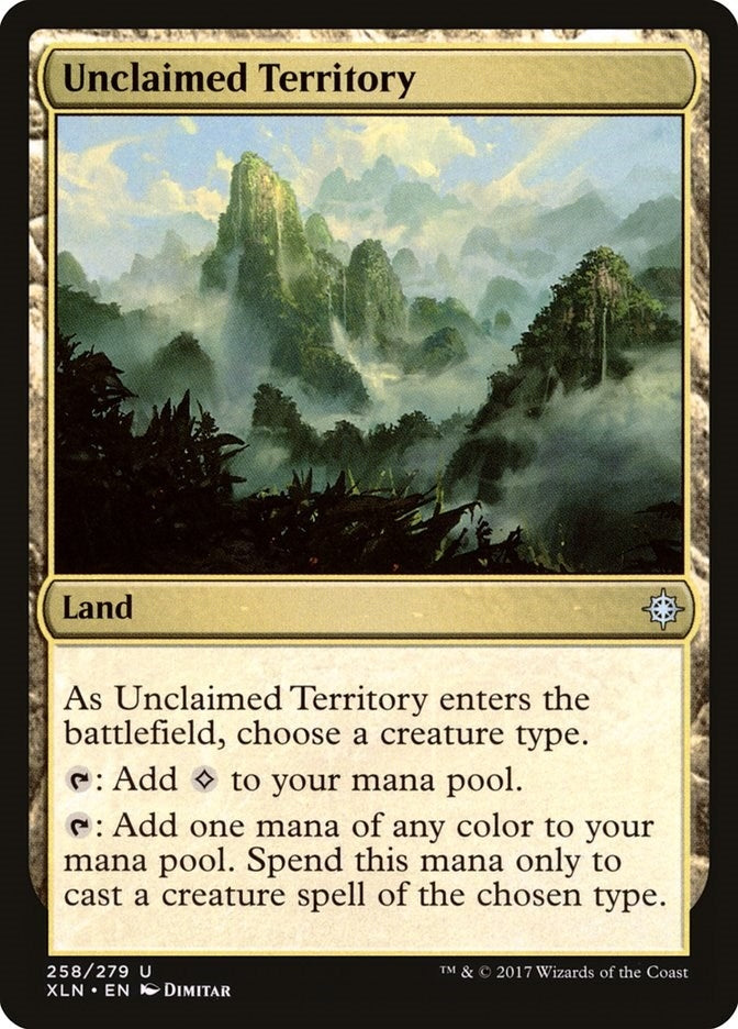 Image for Unclaimed Territory (258) - Magic: The Gathering
